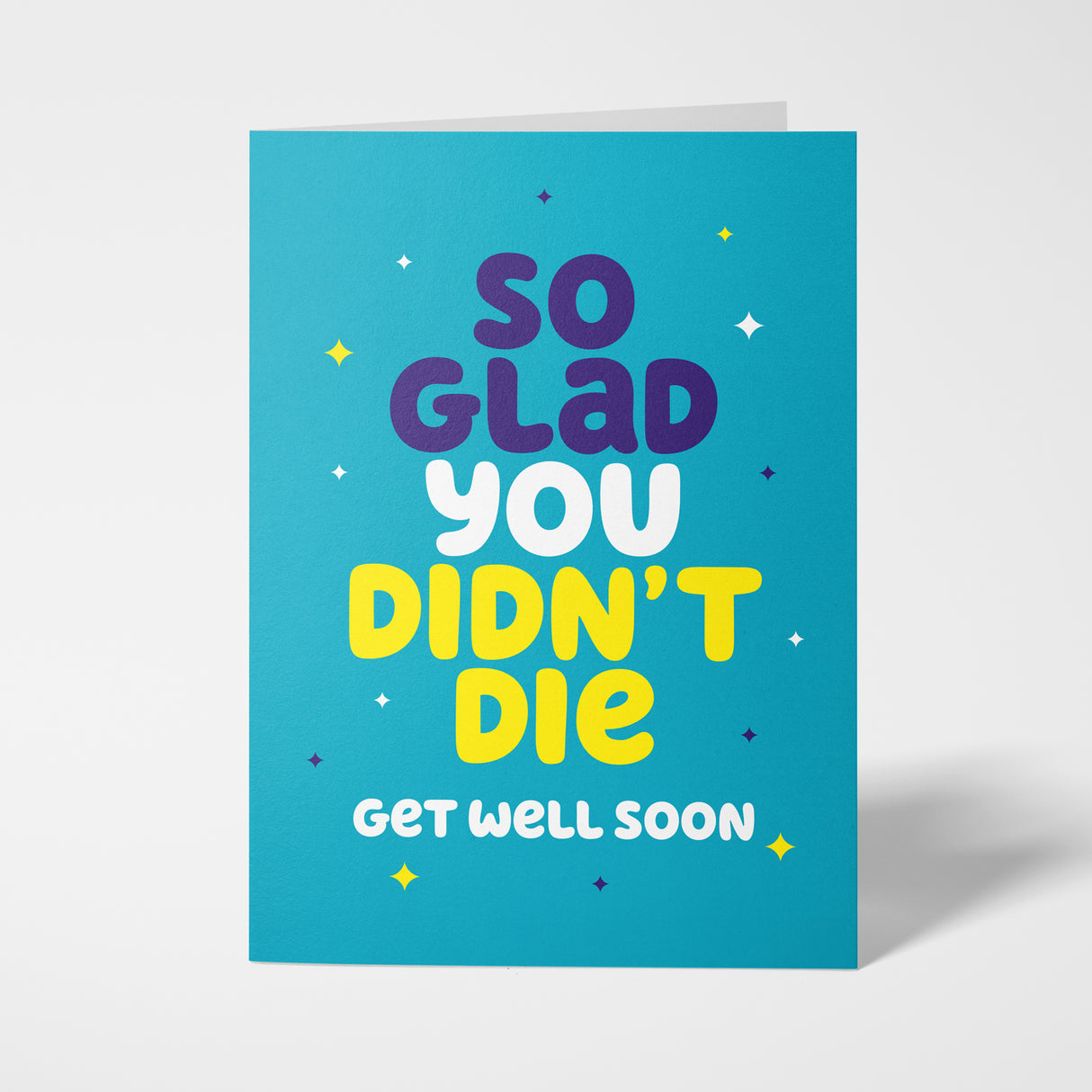 Funny Get Well Soon Card. Rude Get Well Card.
