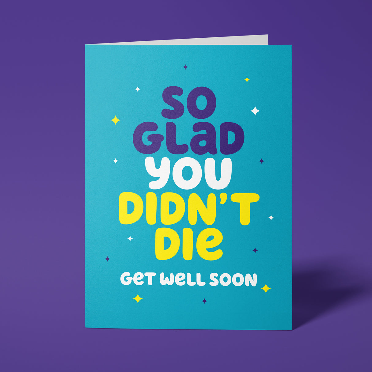 Funny Get Well Soon Card. Rude Get Well Card.