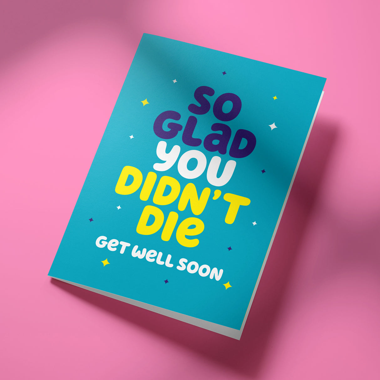 Funny Get Well Soon Card. Rude Get Well Card.