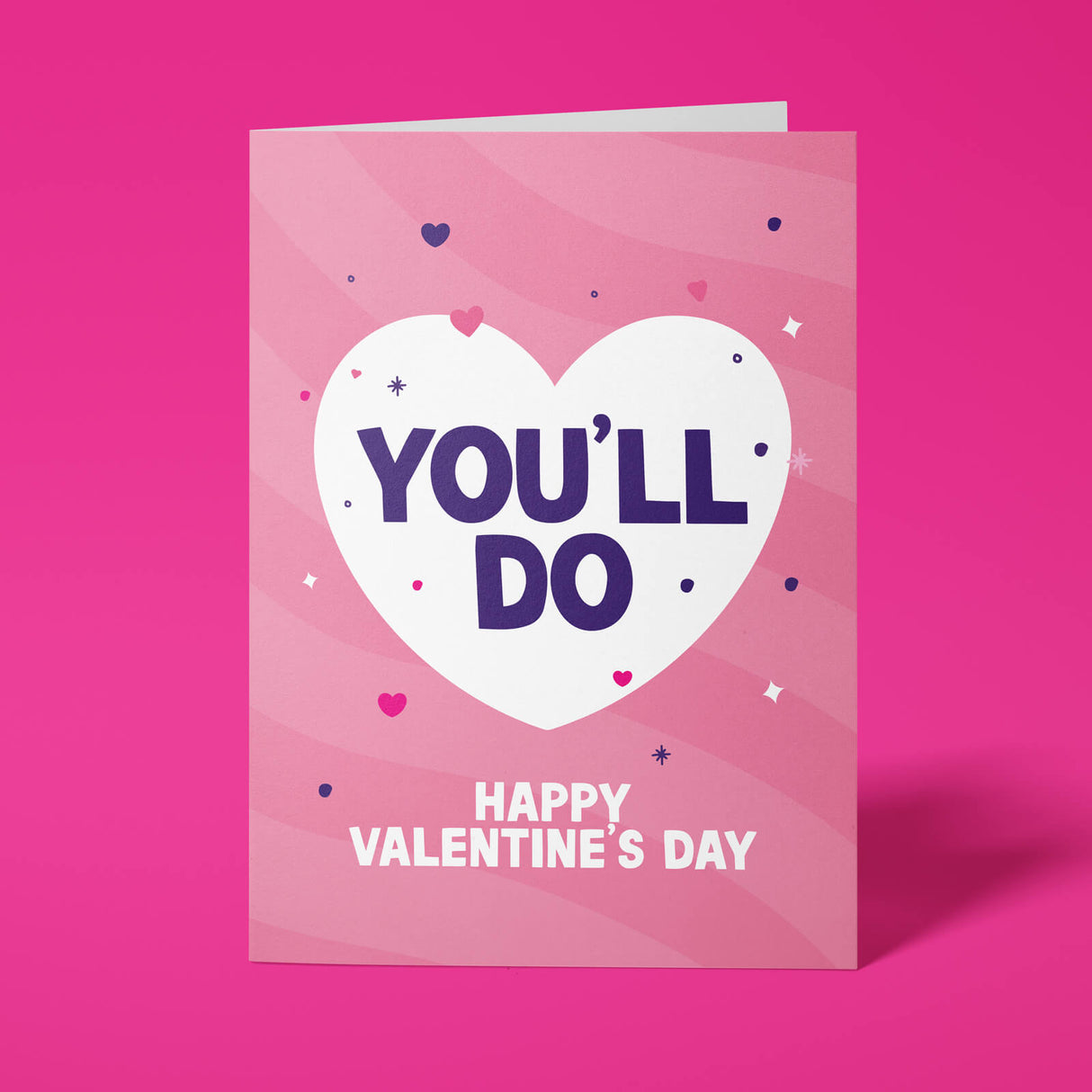 Rude Valentine's Day Card - You'll Do
