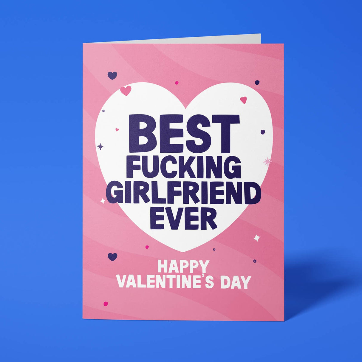 Rude Valentine's Day Card - Best Girlfriend