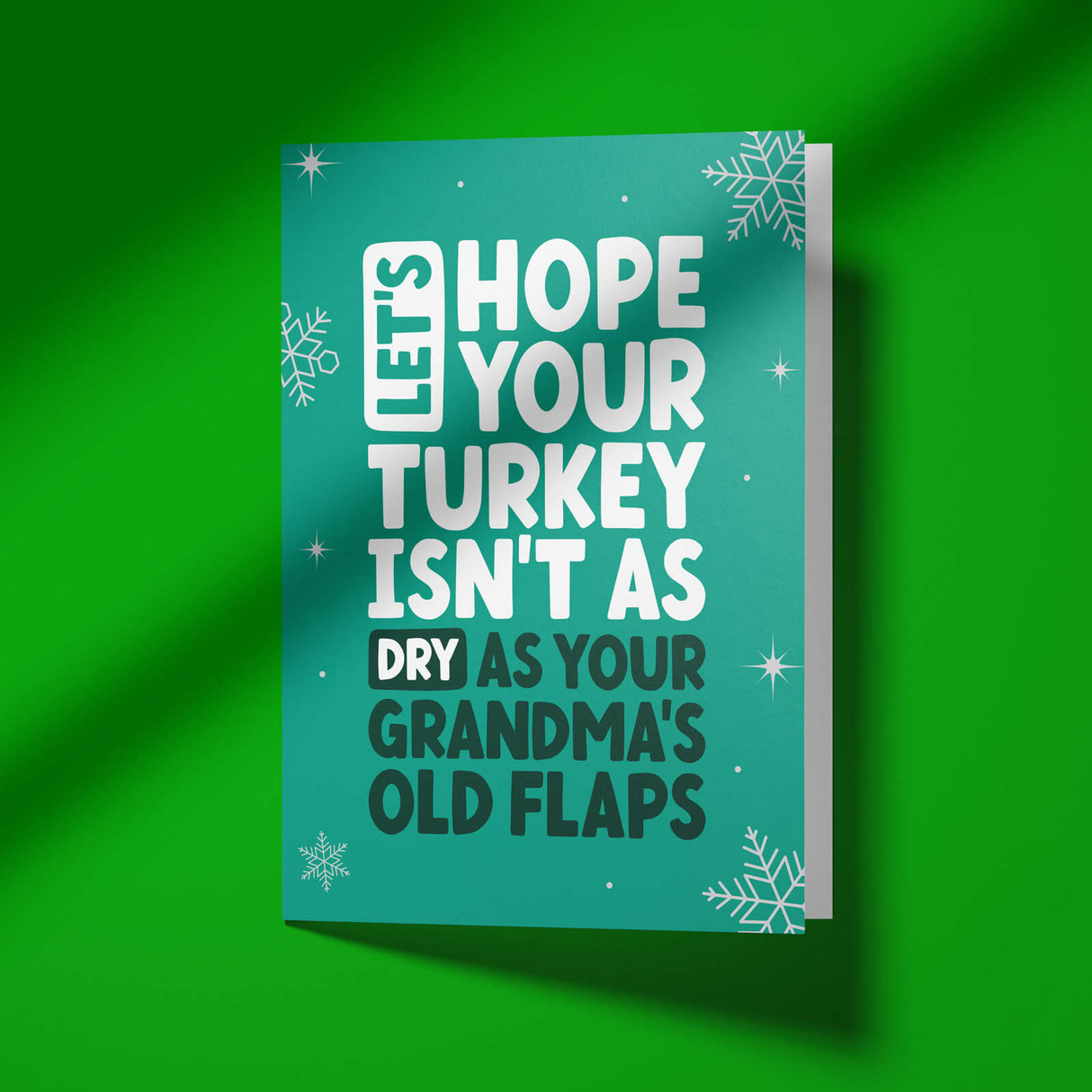 Grandma's Flaps - Rude Christmas Card