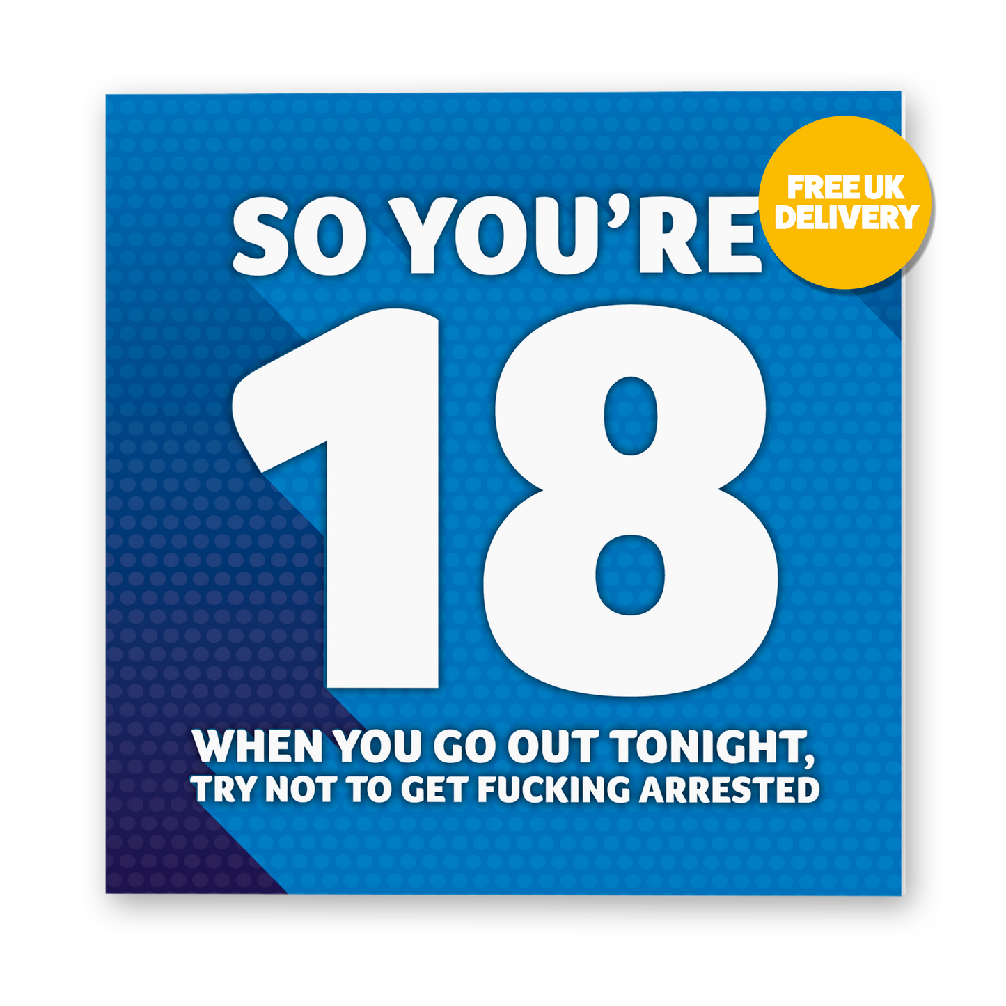 SALE 18 - Male Birthday Card