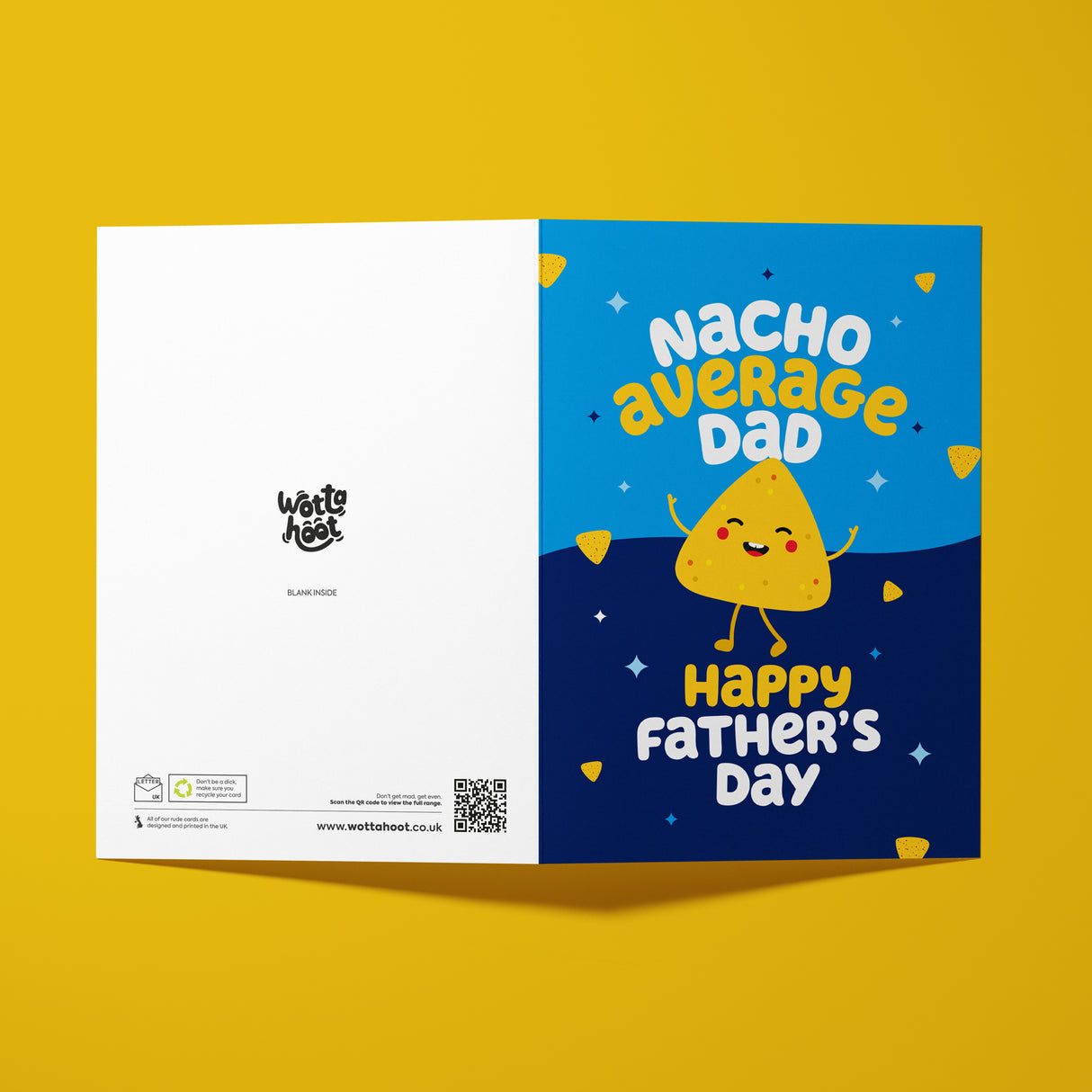 Funny Father's Day Card - Nacho