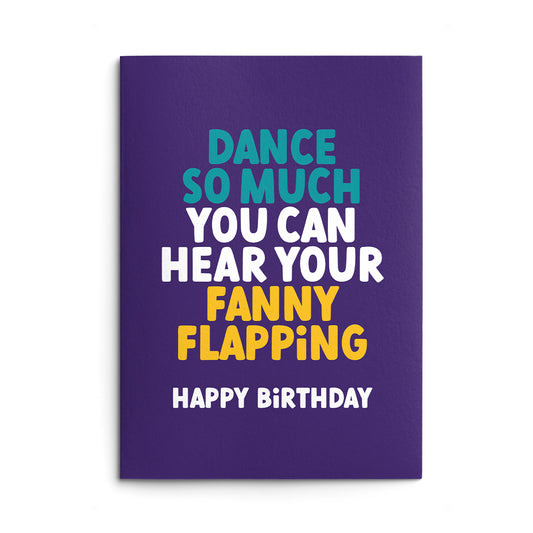 Fanny Flapping Rude Birthday Card