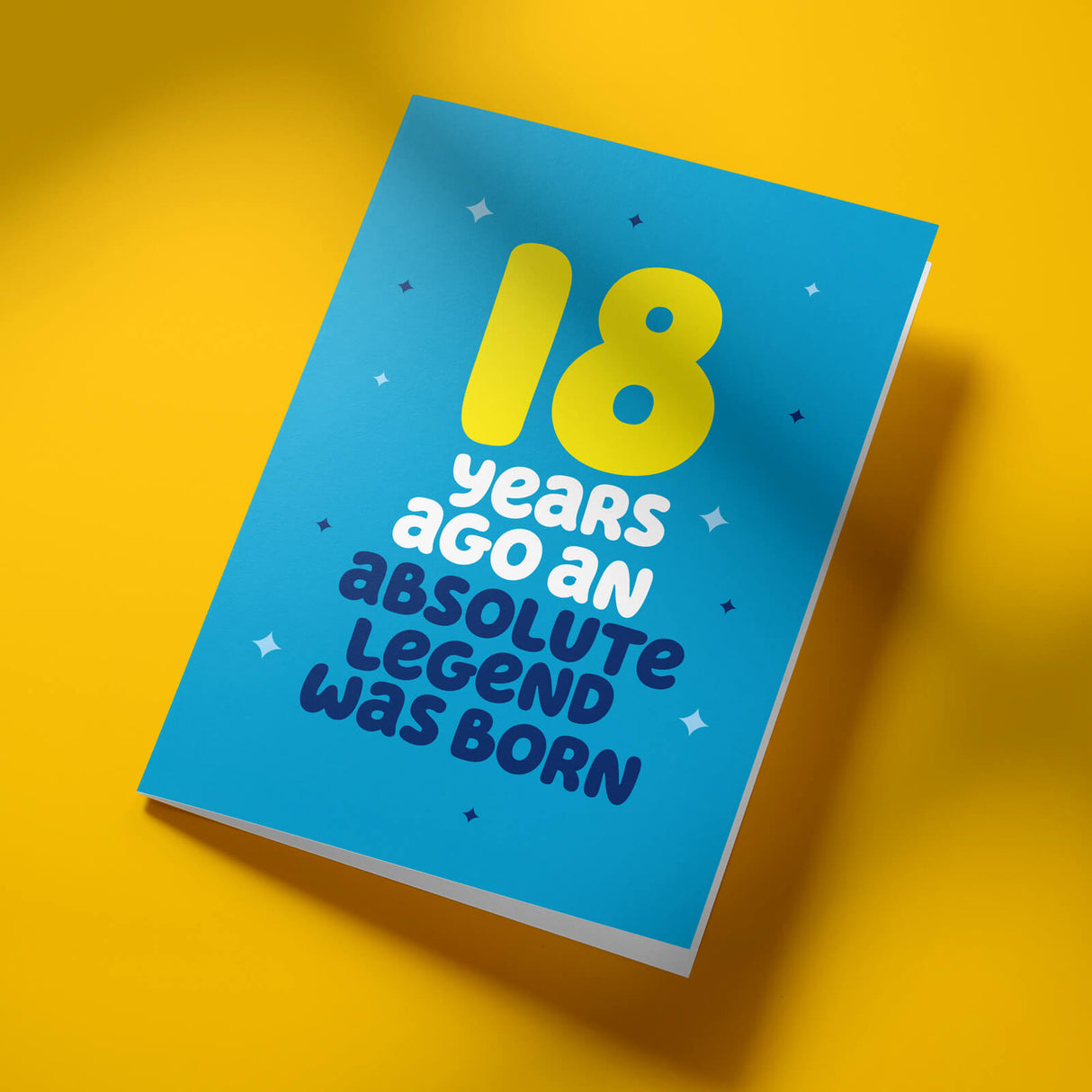 Rude 18th Birthday Card - Legend