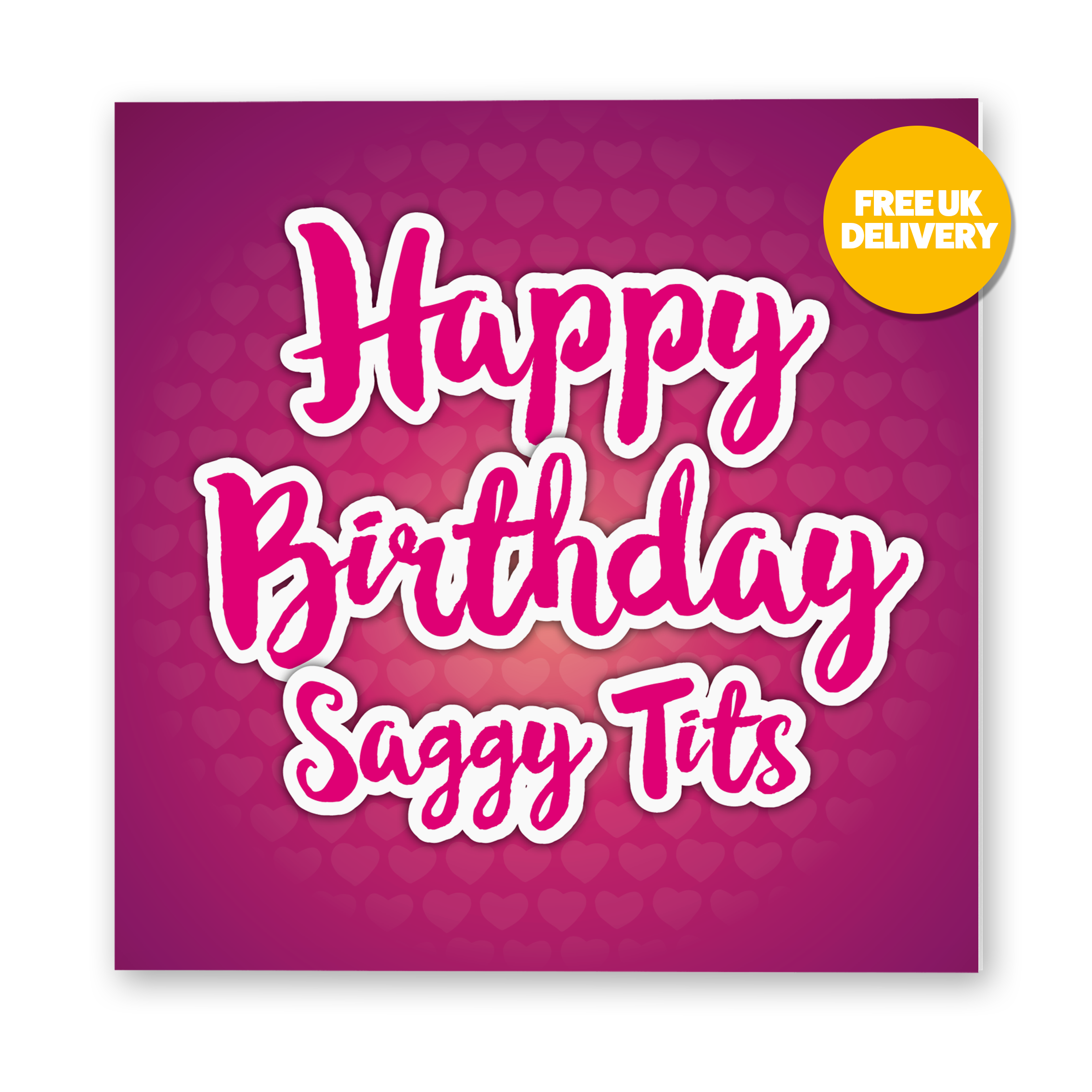 SALE - Get your man boobs out Birthday Card – Wottahoot Rude Cards