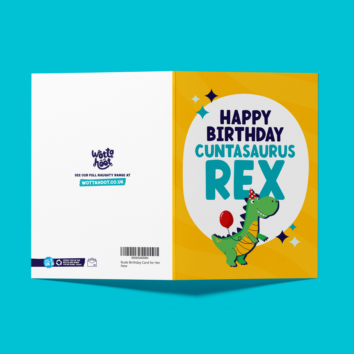 Rude Cunt Birthday Card