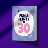 Funny 30th Birthday Card