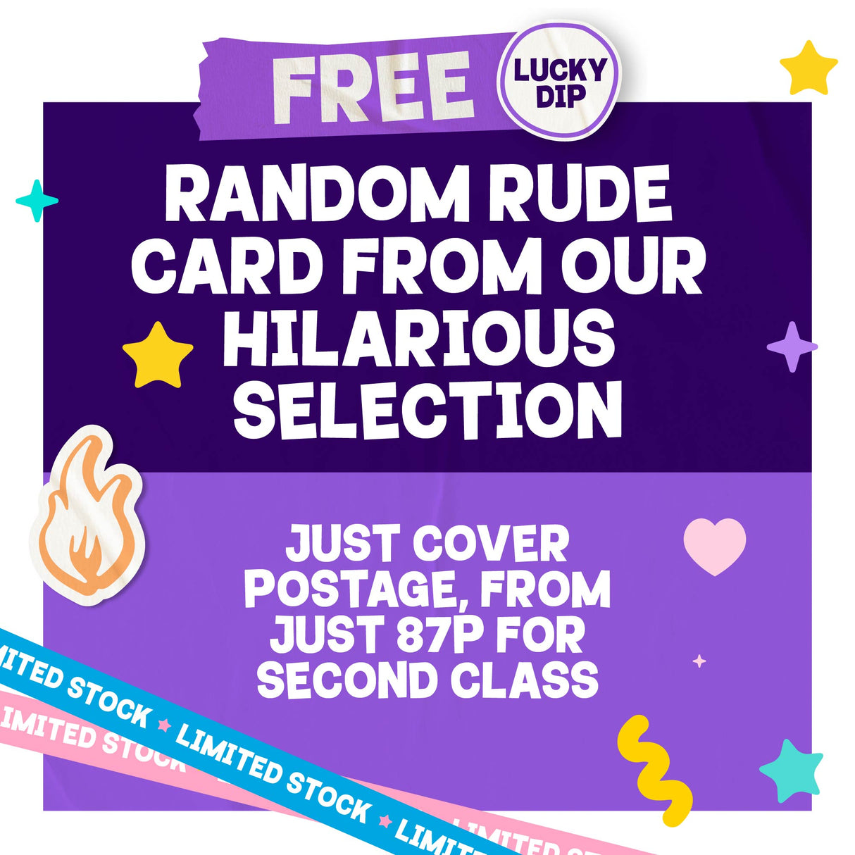 Black Friday Mystery Card - Pay Postage Only!