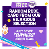 Black Friday Mystery Card - Pay Postage Only!