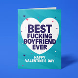 Rude Valentine's Day Card - Best Boyfriend