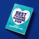 Rude Valentine's Day Card - Best Husband