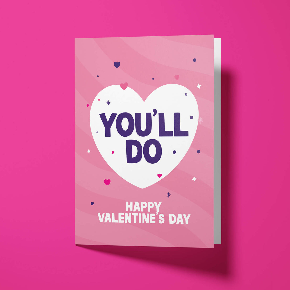Rude Valentine's Day Card - You'll Do