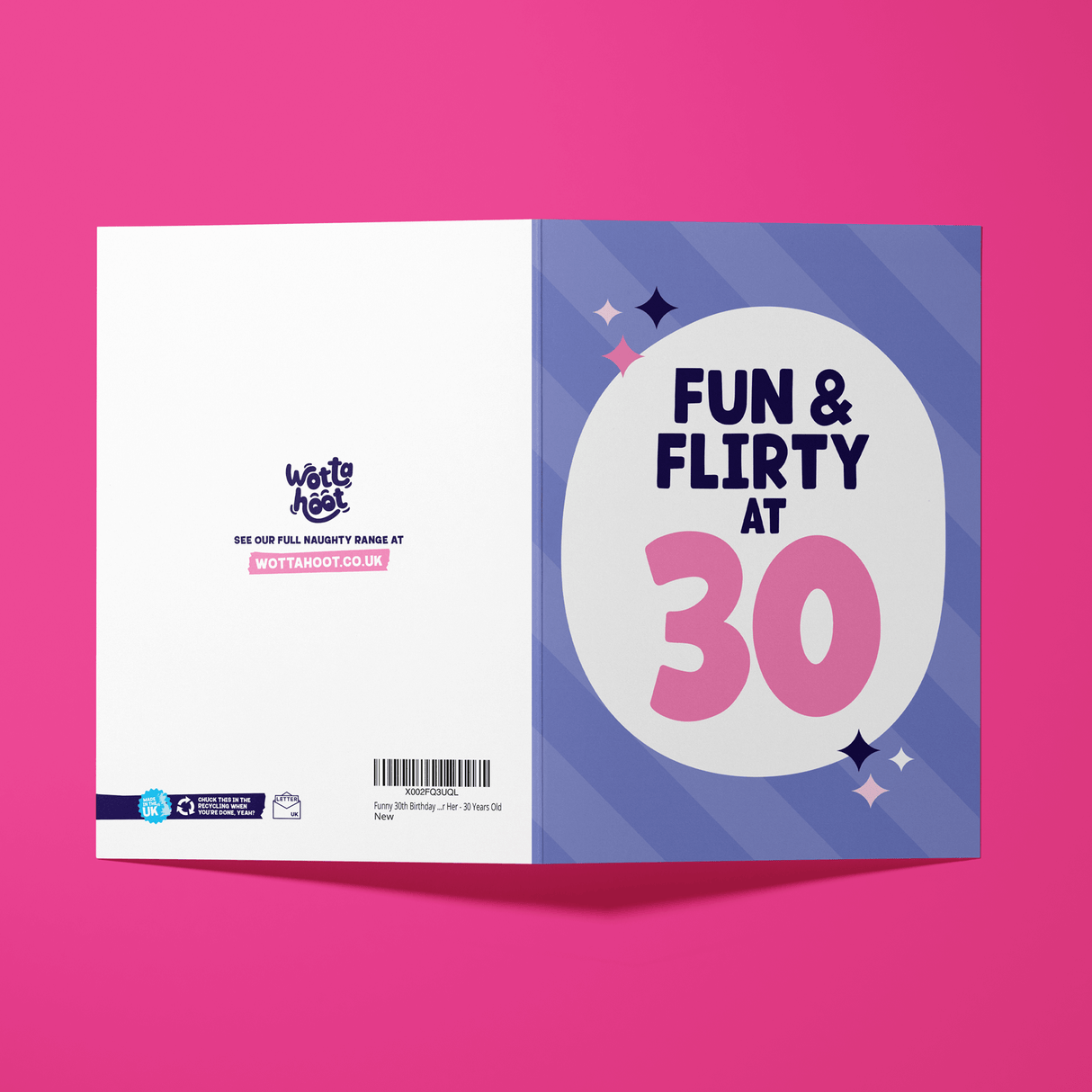 Fun & Flirty Birthday Card