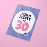 30th Birthday Card for Her