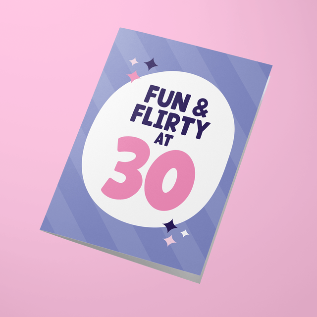 30th Birthday Card for Her