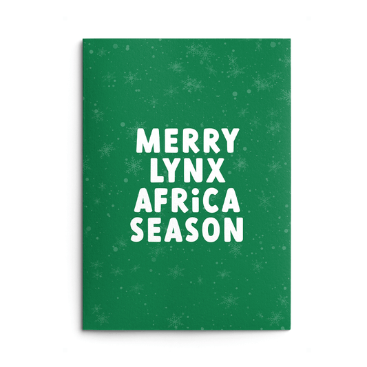 Lynx Africa Rude Christmas Card