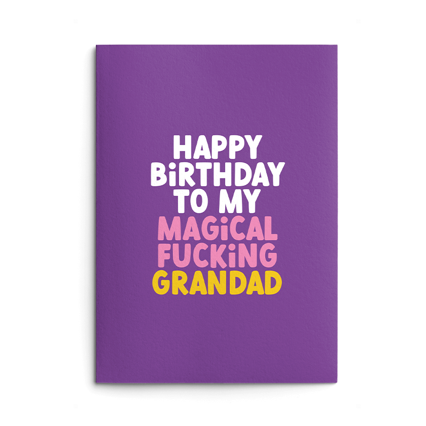 Magical Grandad Birthday Card