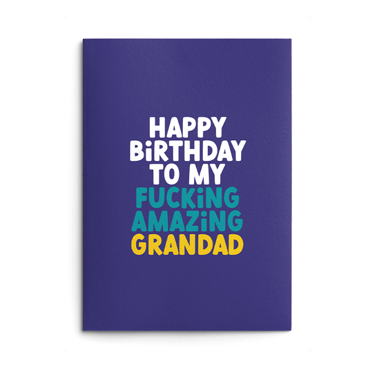Amazing Grandad Birthday Card