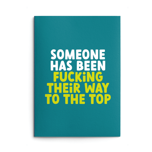 Fucking To The Top Rude New Job Card