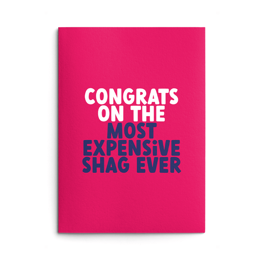 Most Expensive Shag Rude Pregnancy Card