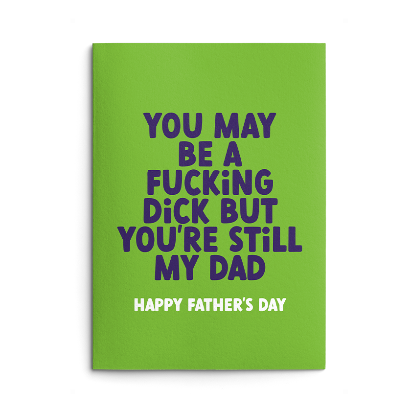 Might be a Dick Rude Father's Day Card