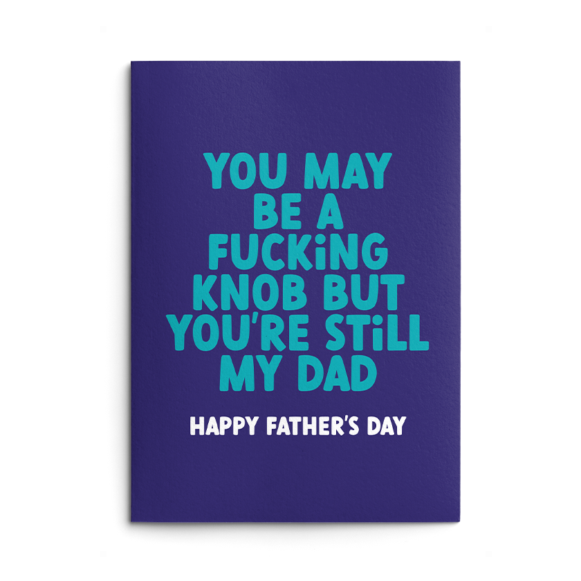 Might be a Knob Rude Father's Day Card