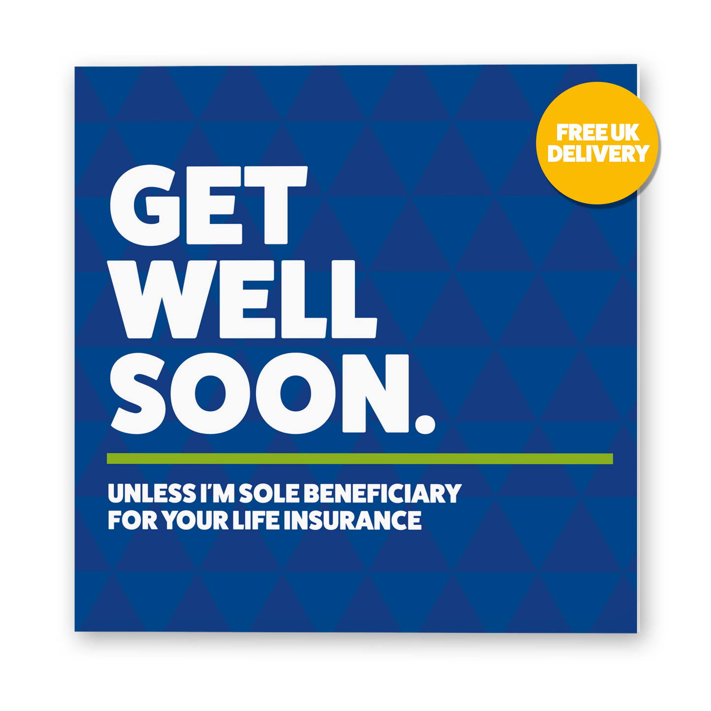 SALE Get Well Soon - Beneficiary Get Well Card