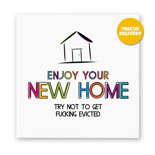 SALE New Home Rude New Home Card