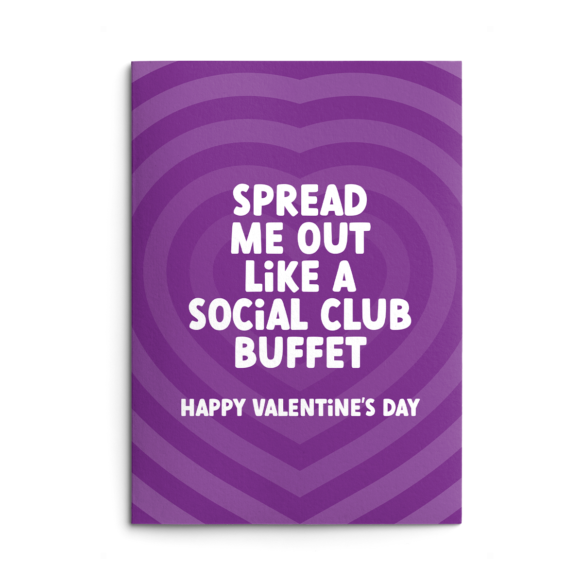 Social Club Rude Valentines Card