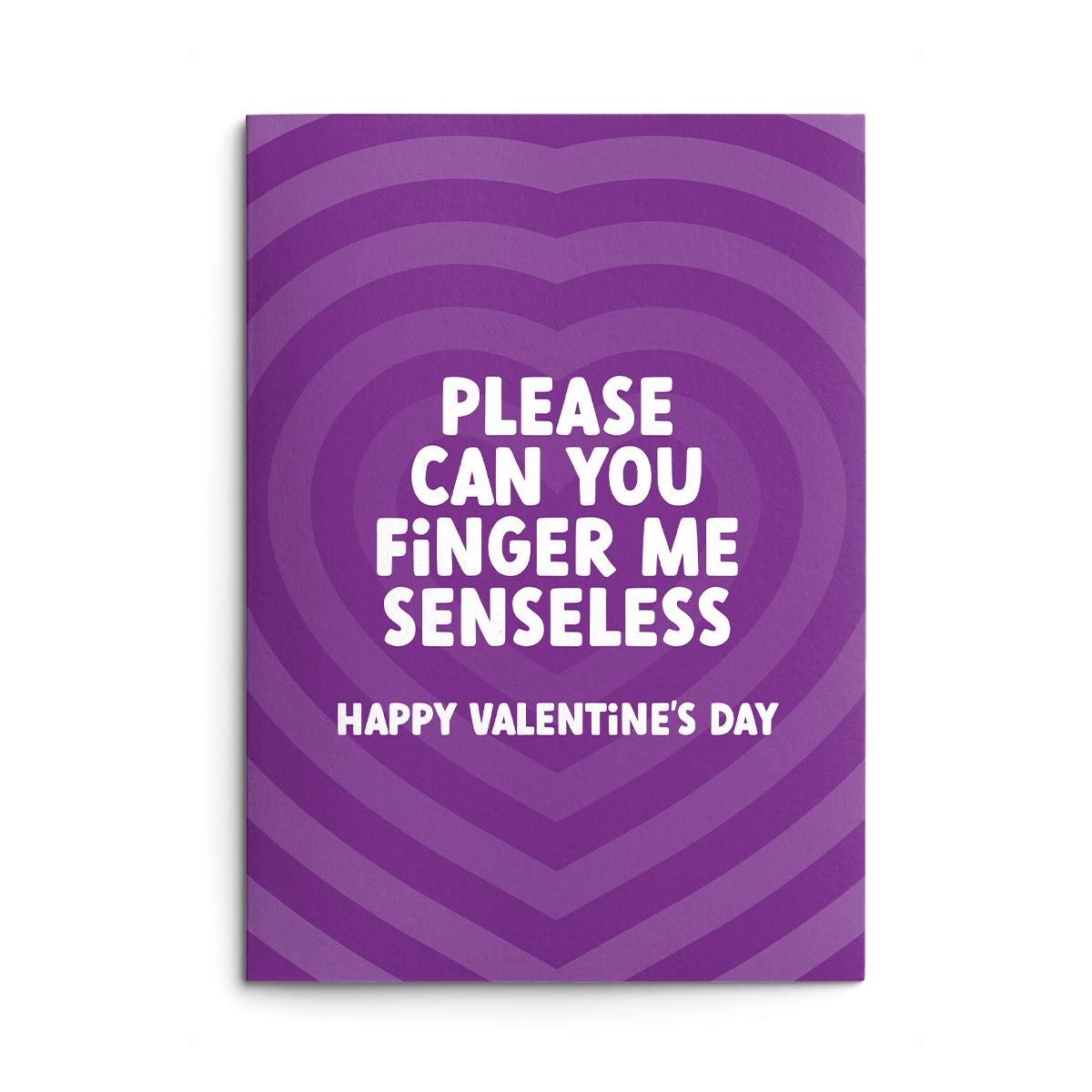 Finger Me Rude Valentines Card