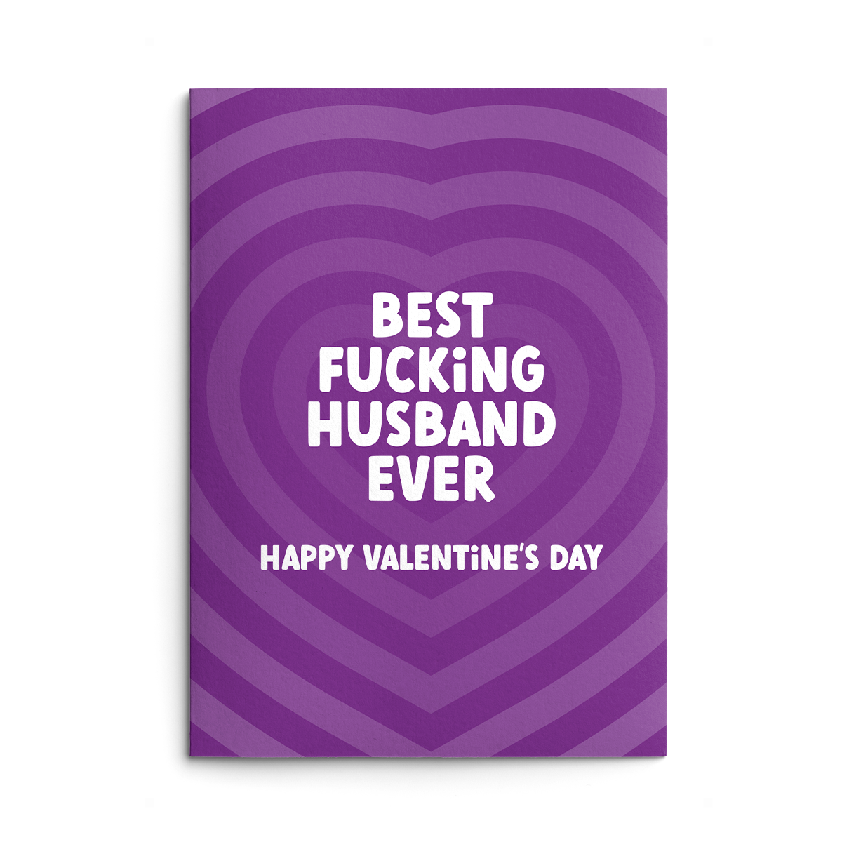 Best Husband Rude Valentines Card
