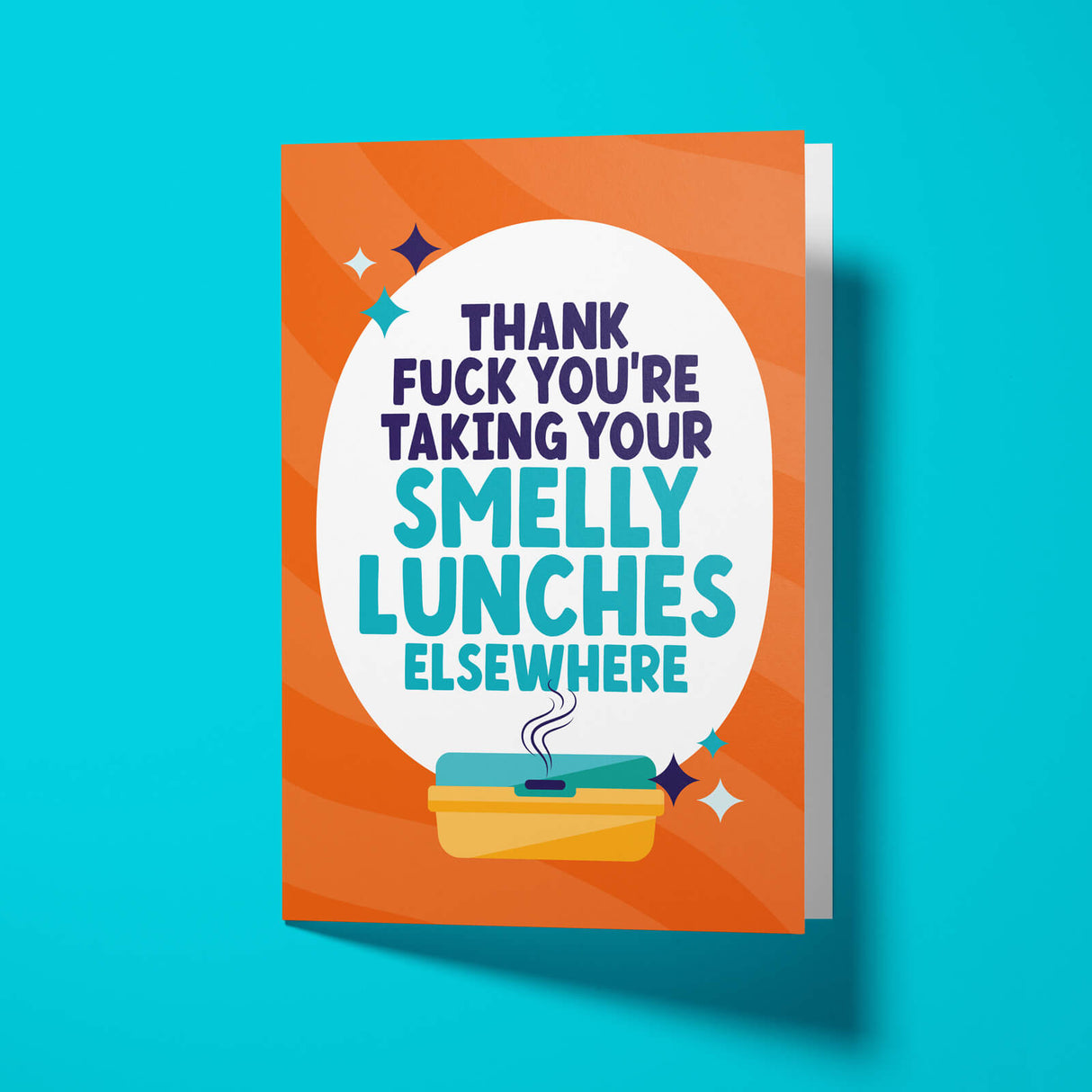 Rude Leaving Card - Smelly Lunches
